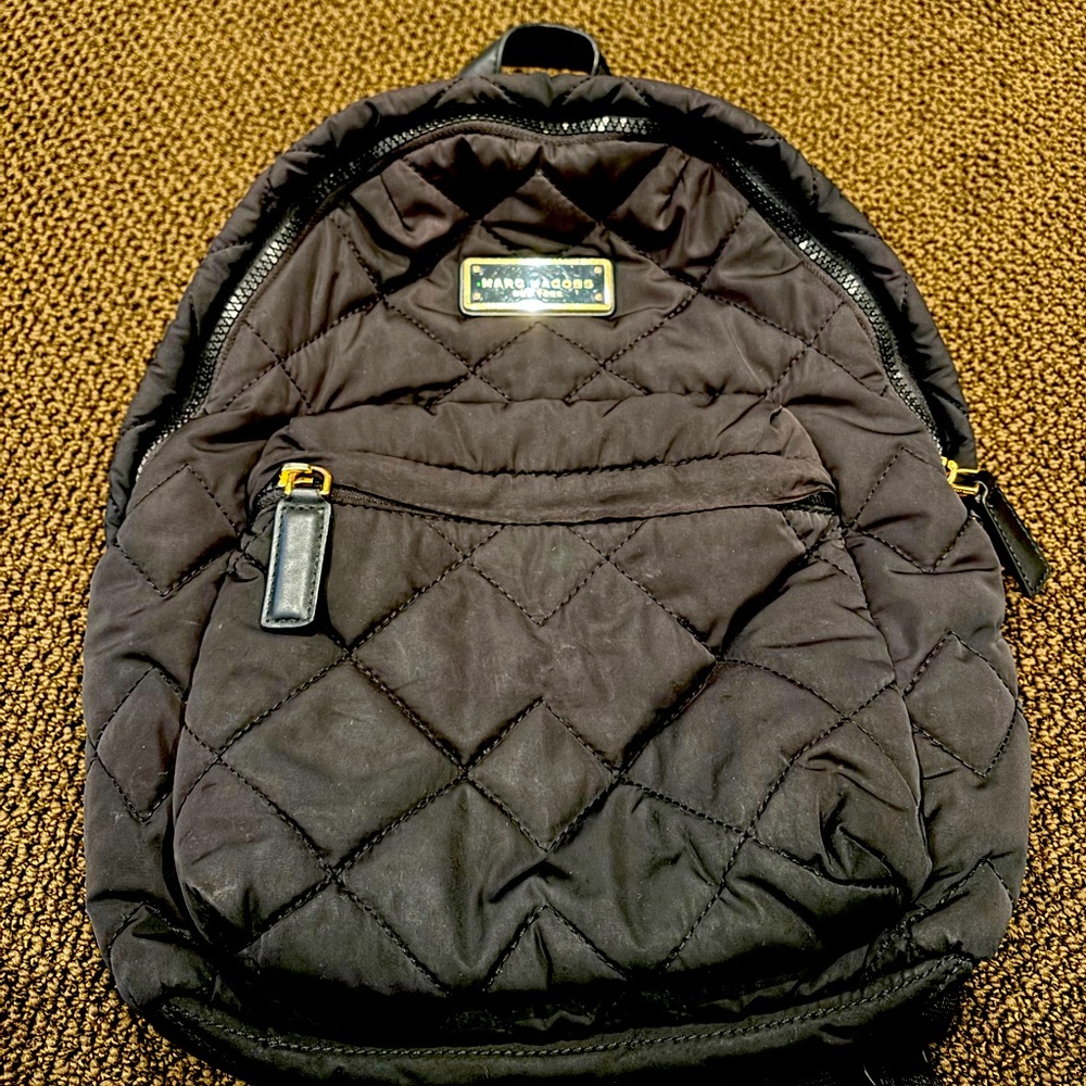 Marc Jacobs black backpack